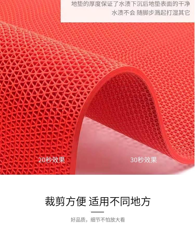 厚手のキッチン用防滑マット 浴室や廊下にも最適なデザイン