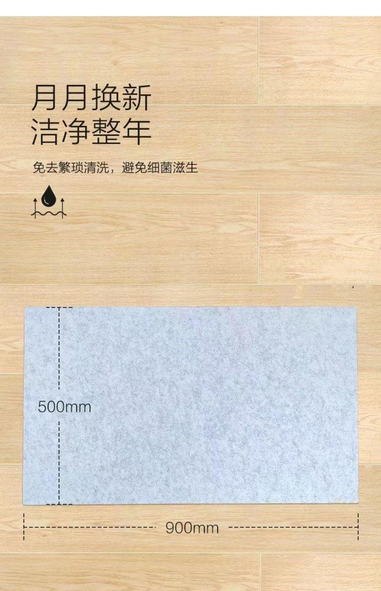 キッチンで使えるマット 防汚吸水滑り止め機能付き お手入れ簡単な便利アイテム
