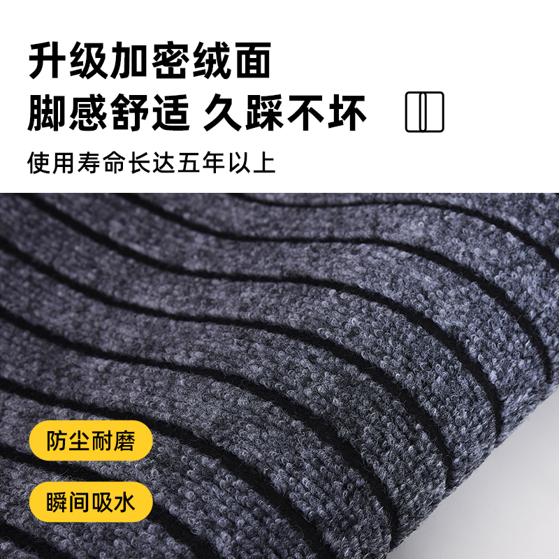 キッチン用防油防滑マット 吸水性抜群でお手入れ簡単の入室マット