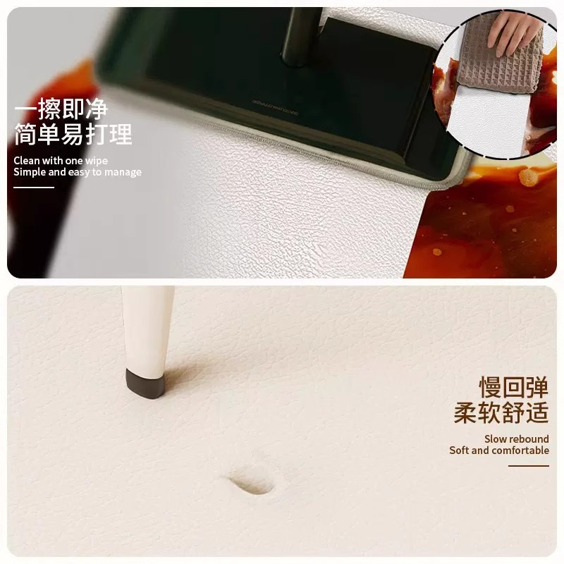 高級感あふれるキッチン用マット 防油防水でお手入れ簡単