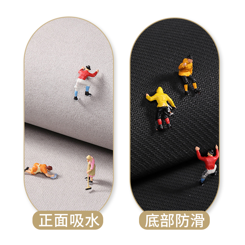 キッチン用防滑マット 汚れに強く水を吸う便利な足元マット