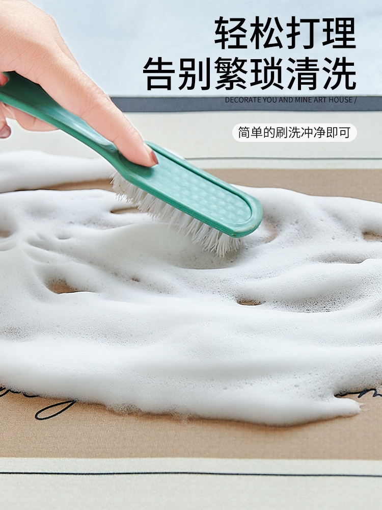 美式キッチンにぴったりな防滑マット 吸水性抜群で速乾性もあり 家庭用にも最適