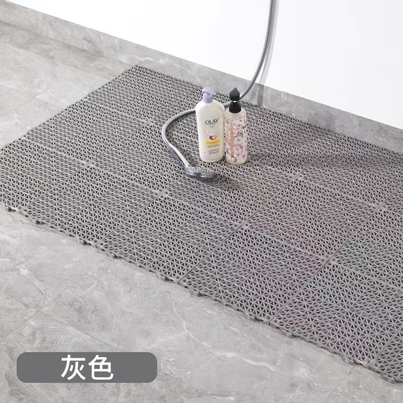 厚手PVCのキッチン用防滑マット 浴室やトイレにも最適な水はけマット