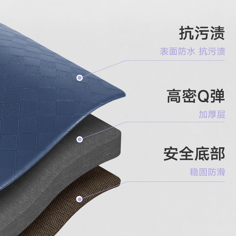キッチン専用防油防水マット滑り止め機能付きお手入れ簡単な2023新作
