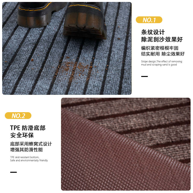 キッチンに最適な防滑マット 家庭用も商用も使える迎賓マット