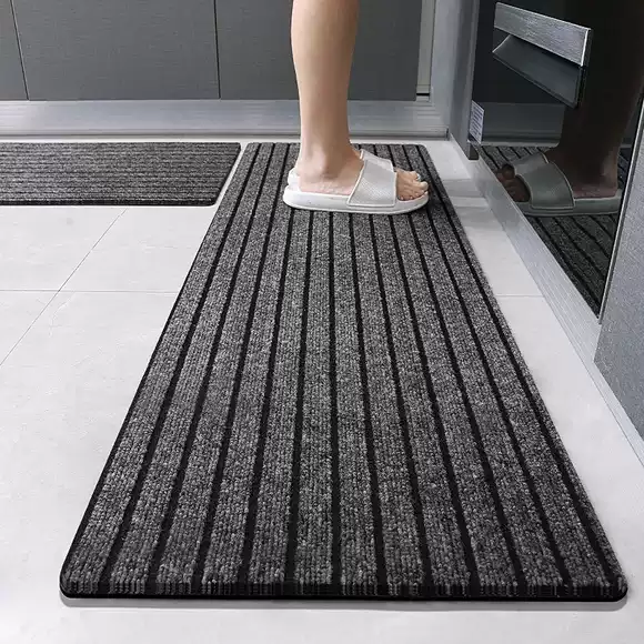 キッチン用吸水防滑マット お手入れ簡単で汚れに強い玄関マット