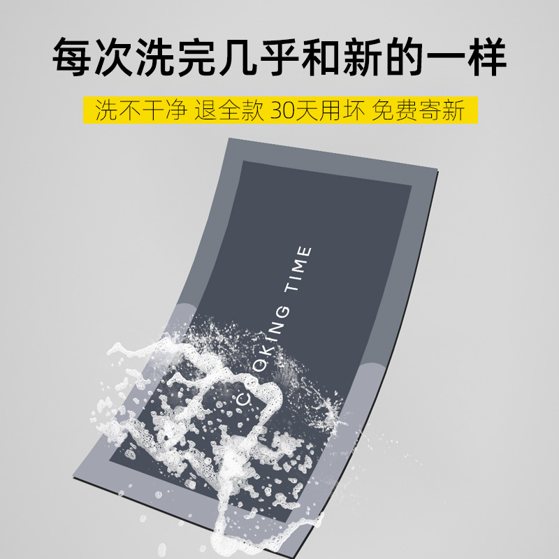 キッチン専用の防滑マット 吸水性抜群でお手入れ簡単 いつでも清潔な空間