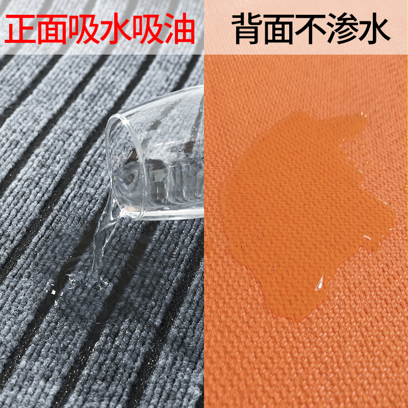 キッチンに最適な吸水・防滑・防油マット お手入れ簡単でカット自由な大判サイズ