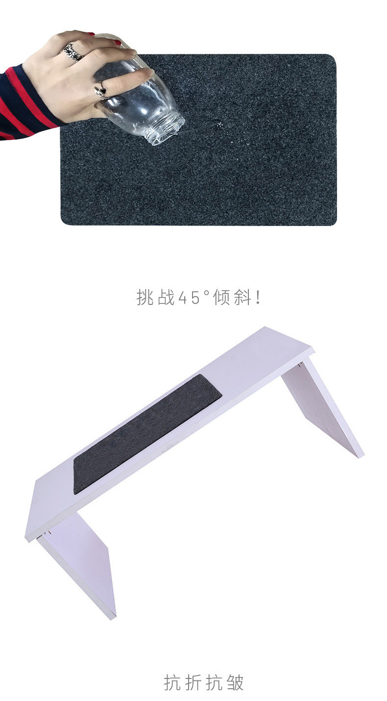キッチン用吸水マット滑り止め効果のある長方形玄関マット