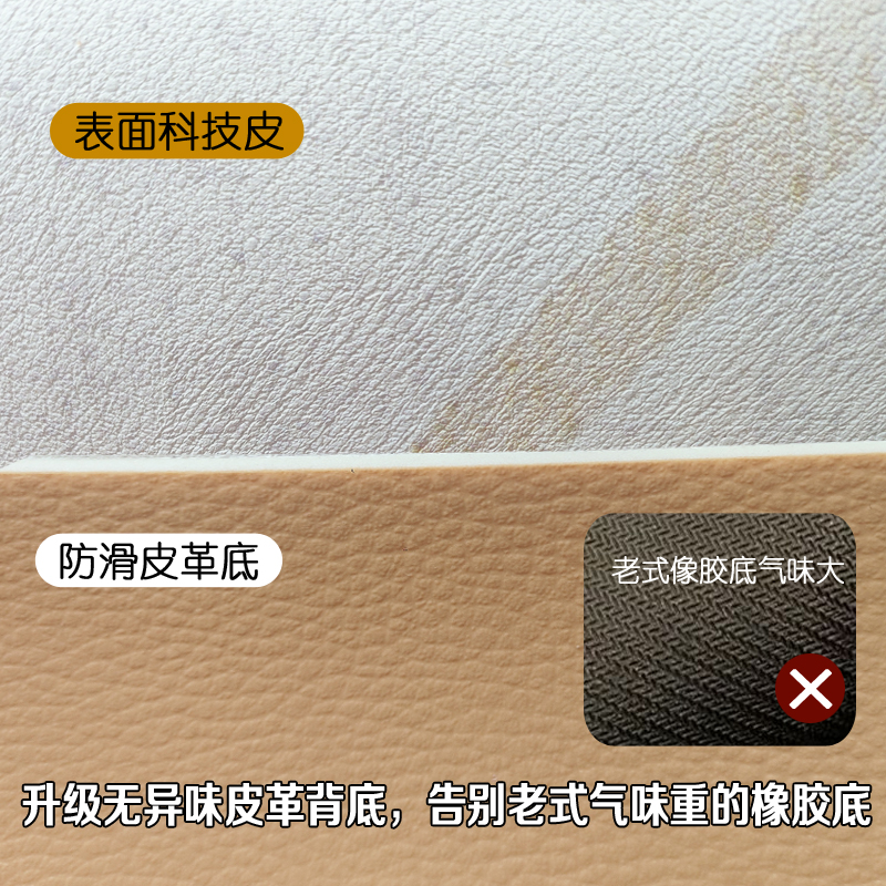 新型キッチンマット 滑り止めオイル防止 お手入れ簡単な吸水マット