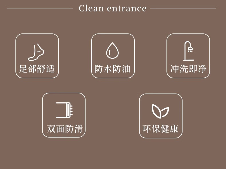 防水防油のキッチンマット2025新モデル滑り止め吸水機能付き