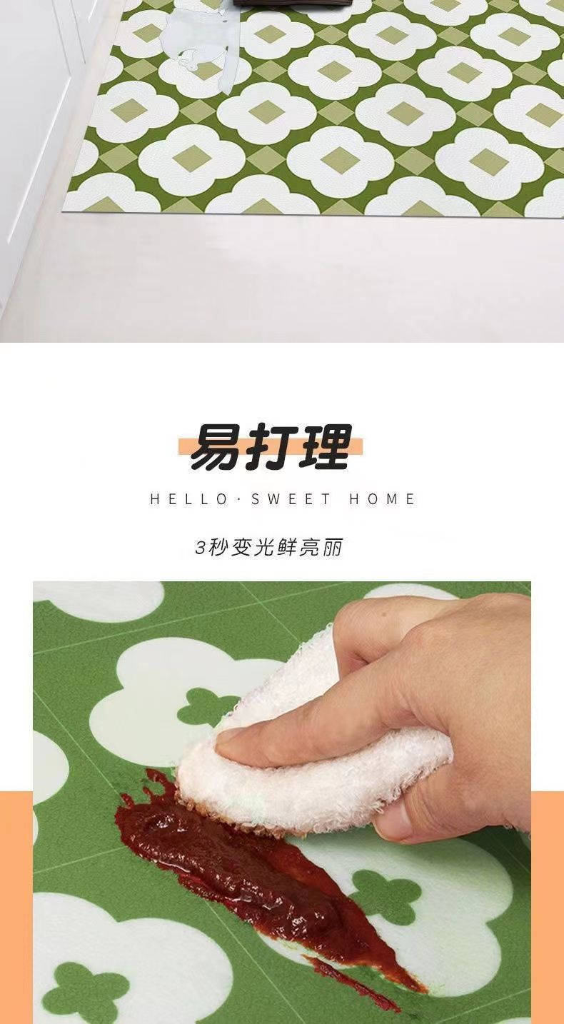 キッチンに最適な防滑マット 汚れに強くお手入れ簡単 防水防晒陽台用もあり