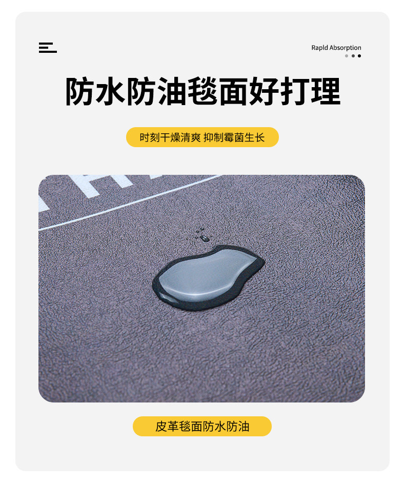 キッチン用防滑マットで油汚れ知らずの快適空間