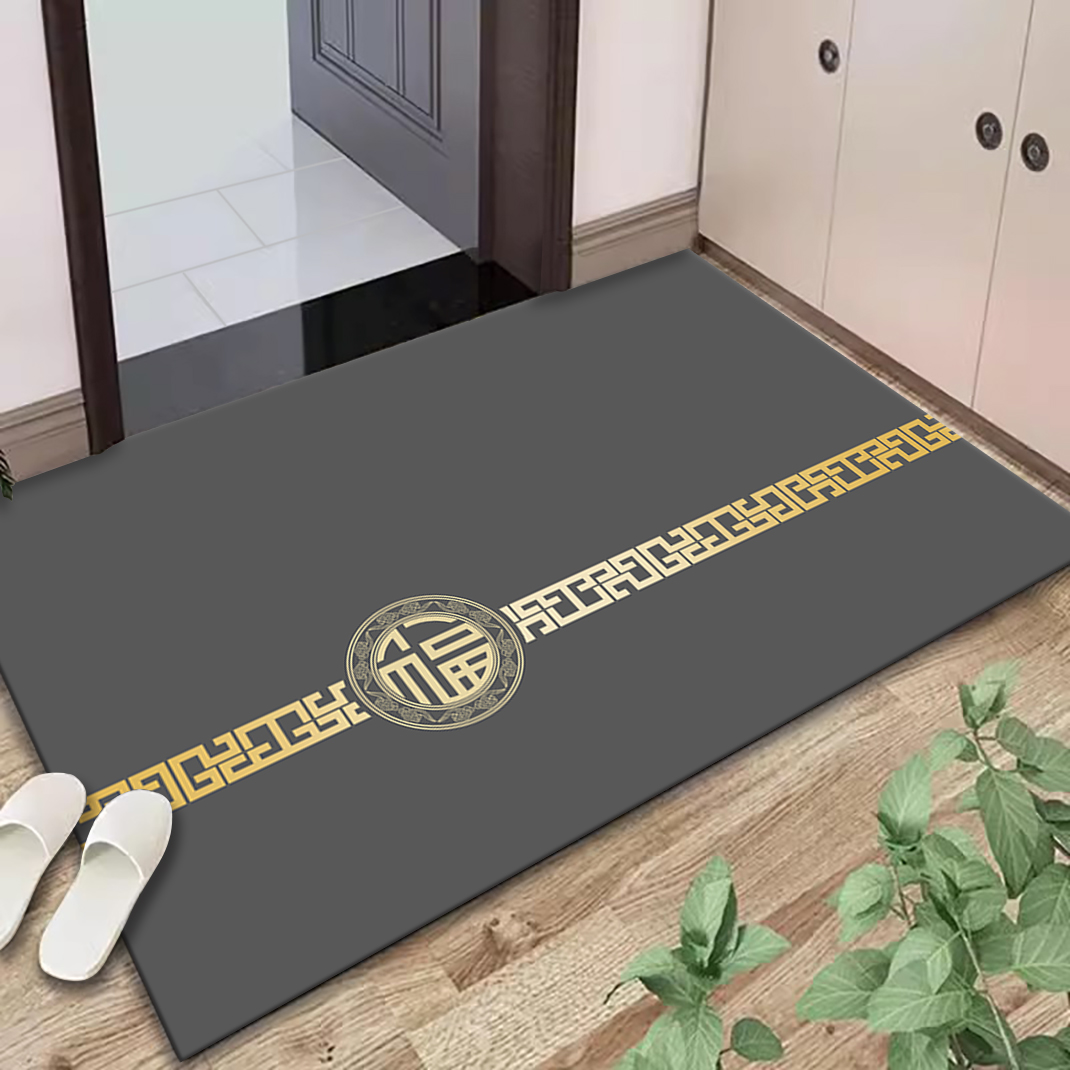 キッチンに最適な吸水マット滑り止め付き汚れに強い玄関マット