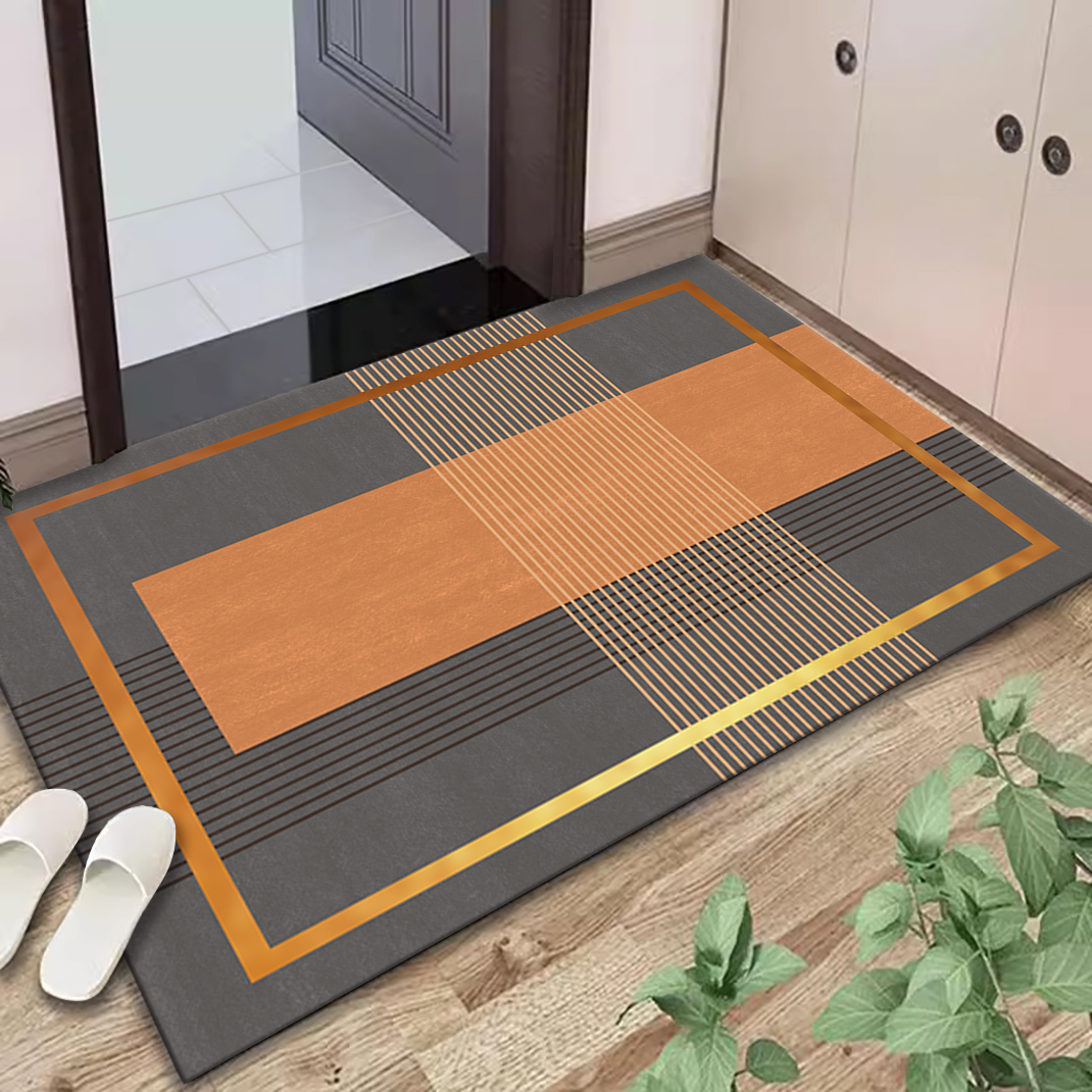 キッチンに最適な吸水マット滑り止め付き汚れに強い玄関マット