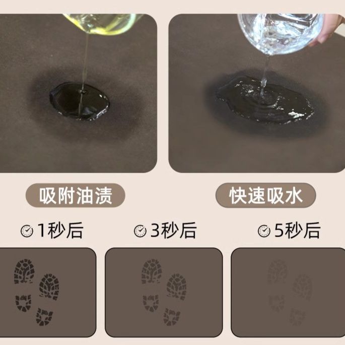 滑り止めキッチンマット 耐油汚れ防止 便利な洗えるデザイン 柔軟にカット可能