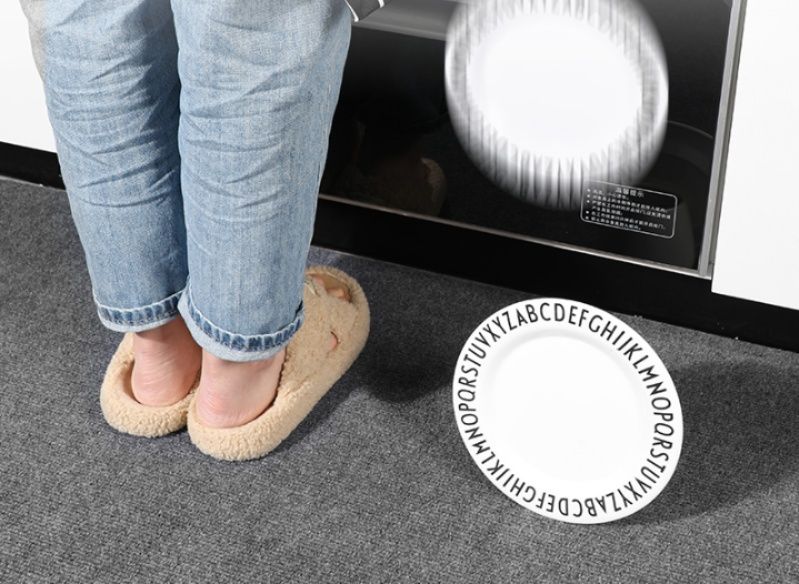 キッチンマット 270cm 低反発で疲れない滑り止め付き洗える吸水速乾マット