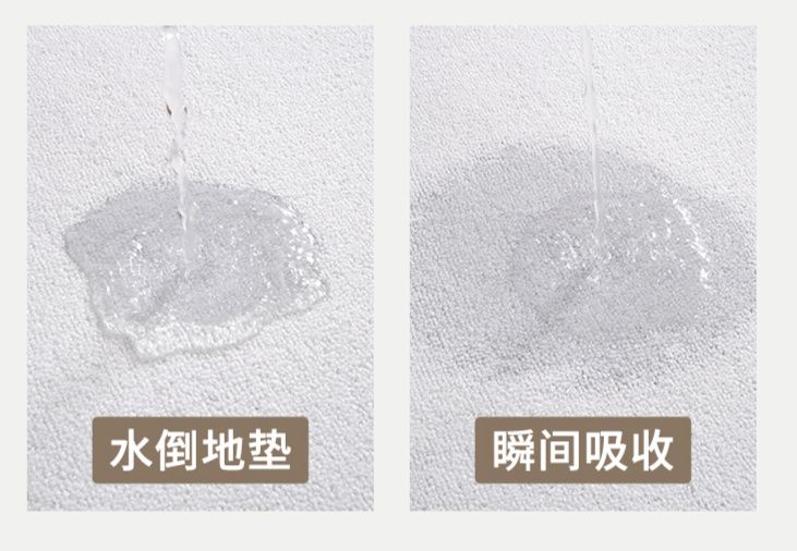 吸水吸油で汚れに強い！洗える防水防油仕様のおしゃれキッチンマット