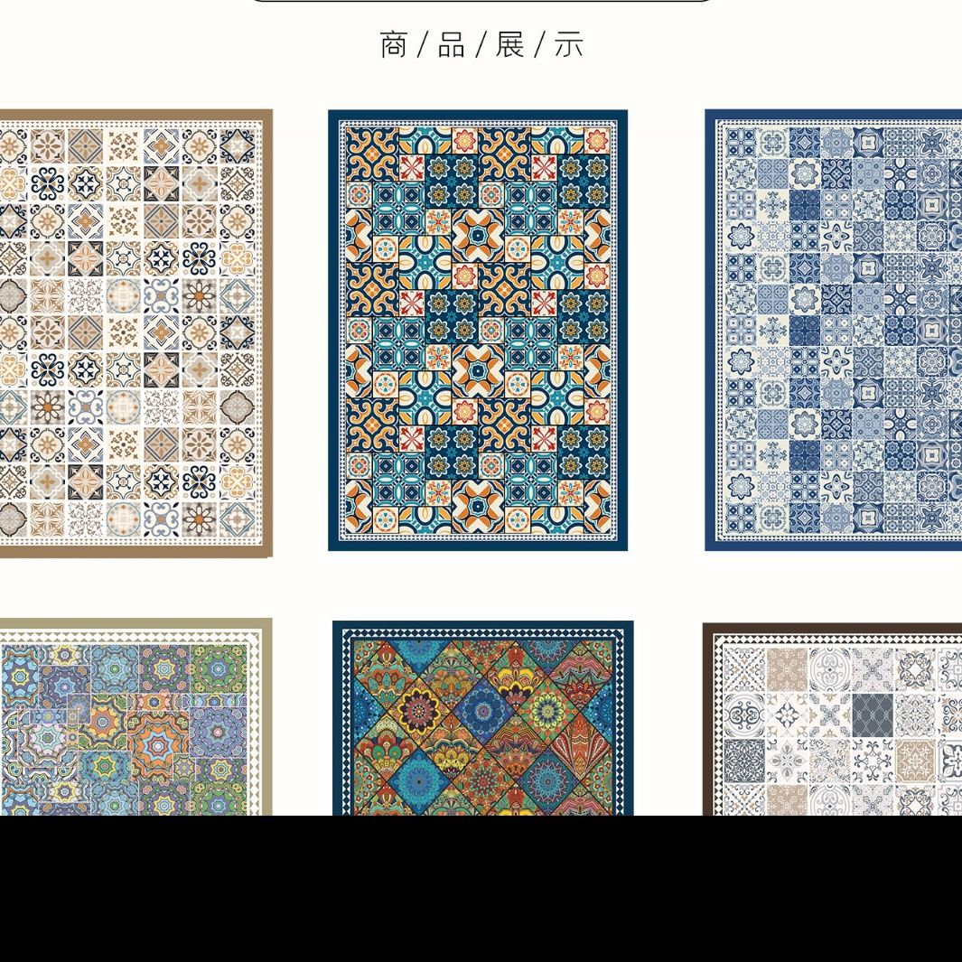 防水で拭けるから油汚れもさっと！滑り止め付きキッチンマット