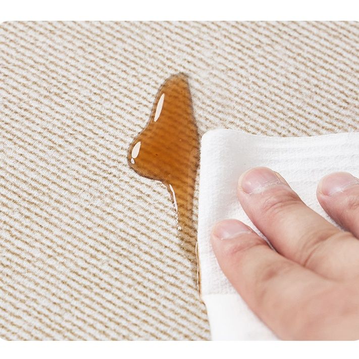 L字型で滑り止め付き！珪藻土の吸水速乾キッチンマットで汚れに強い