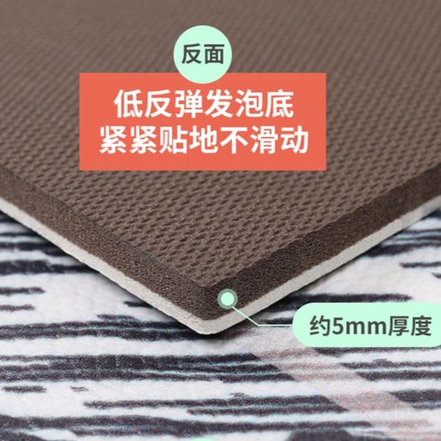 防水防油で汚れに強い滑り止めキッチンマット！拭けるレザー調で手入れ簡単