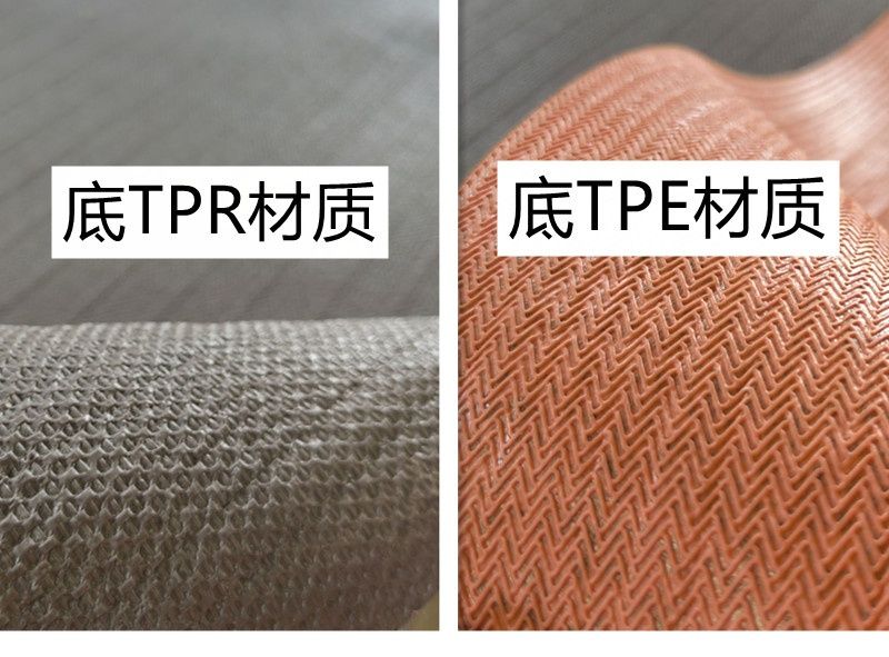 拭ける洗えるTPE素材！多サイズ対応の北欧風キッチンマット