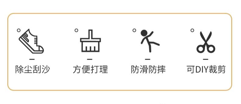高級感あふれる暴力熊のキッチンマット2025年新作洗えるPVC製の足元マット