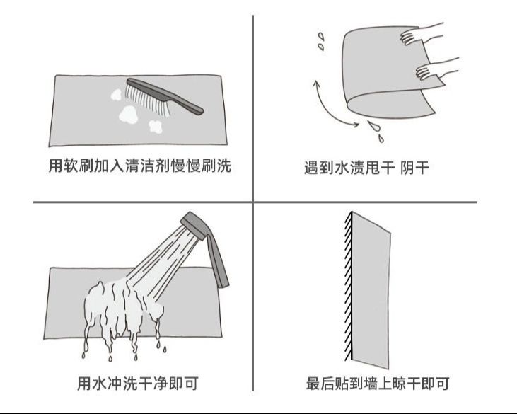 キッチン専用マット 防水防油で掃除簡単 吸水性抜群の滑り止めマット