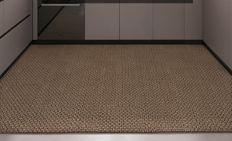 現代的なキッチンにぴったりの防滑マット シンプルでお手入れ簡単なデザイン
