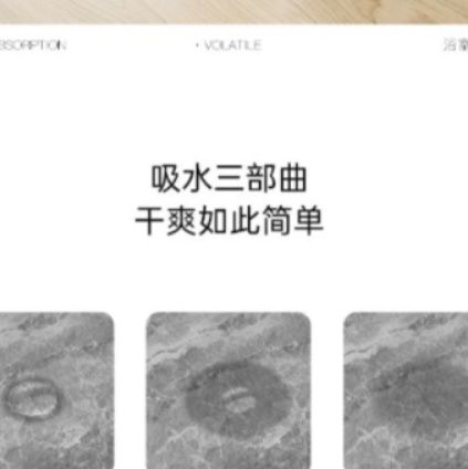 高級キッチン専用マット 汚れ防止 滑り止め 吸水性抜群のマット