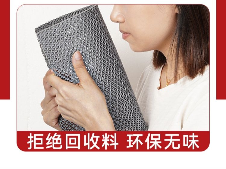 キッチンや室外でも使える防水防油防滑マット大判でカット可能なPVC製