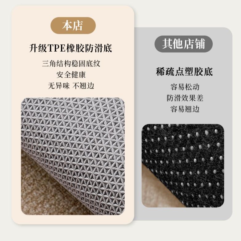 美式復古キッチン専用マット吸油吸水防滑タイプお手入れ簡単