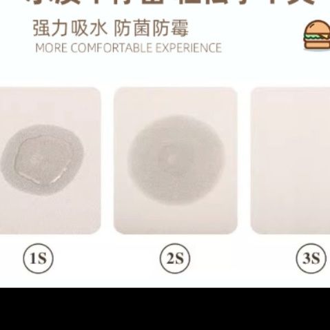 おしゃれなキッチン用マット 防滑で油汚れにも強い 美しいデザインの長方形カーペット