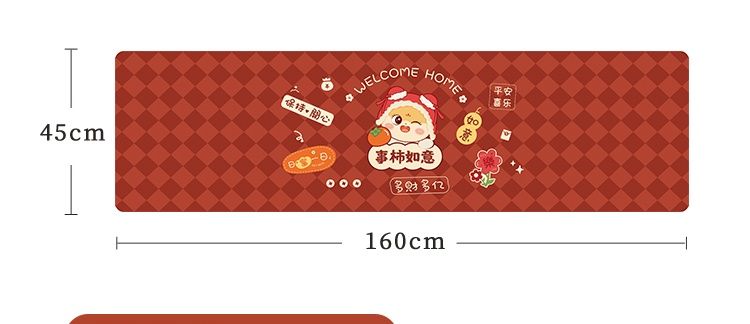 キッチン専用の防滑マット 吸水性抜群でお手入れ簡単 清潔で快適な空間を実現