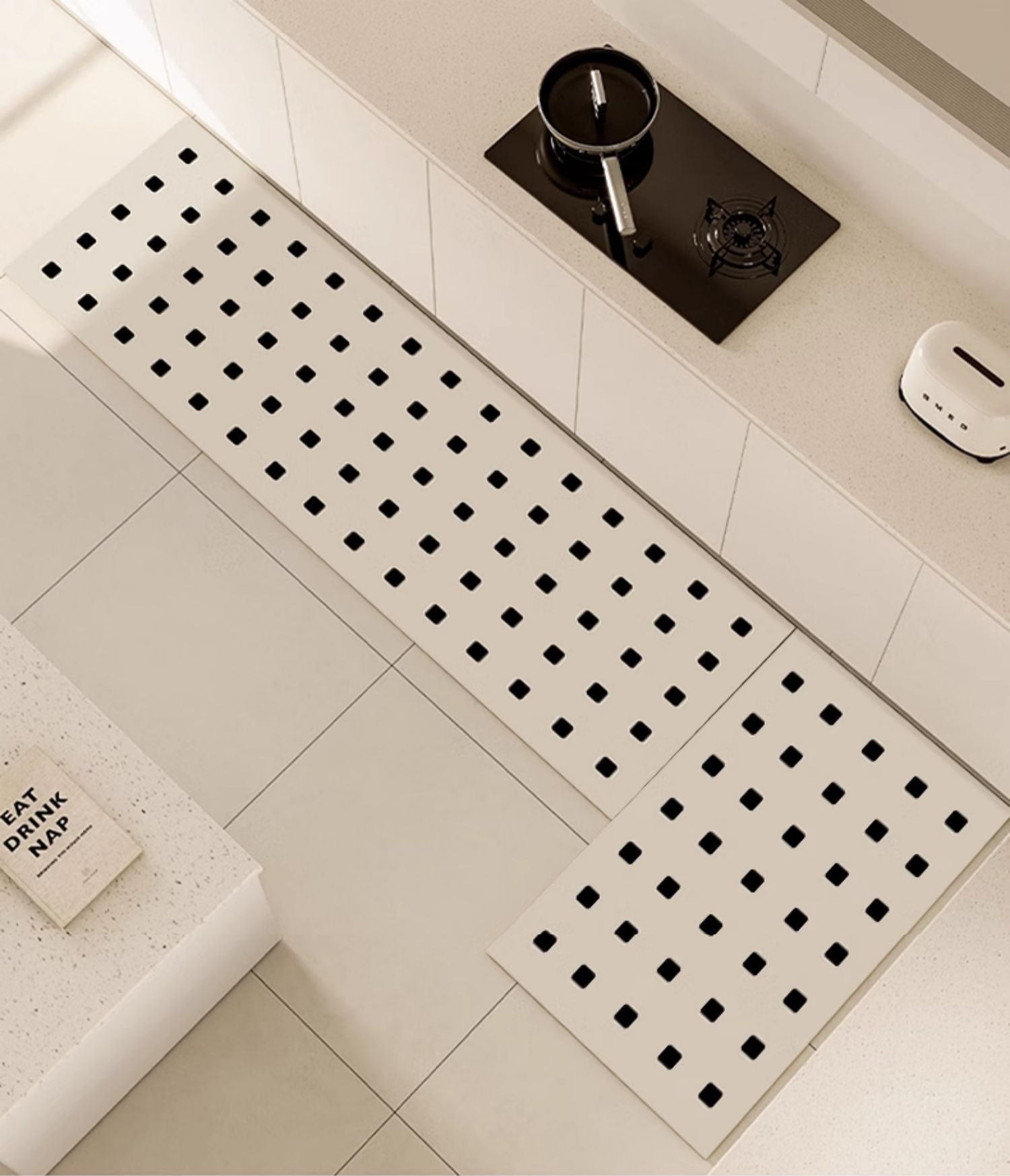キッチンのための吸水マット 防水防油で快適な生活を実現 スピード乾燥で滑りにくい安心のマット