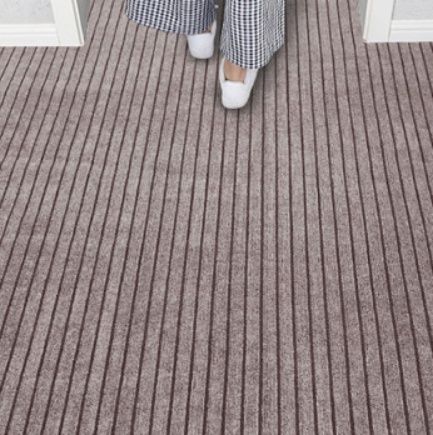 拭けるPVC素材で汚れに強い！ずれない滑り止め付きキッチンマット