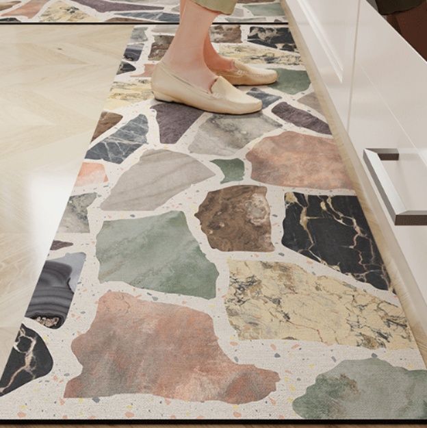 吸水速乾で洗える！滑り止め付きずれないキッチンマット45×70cm～