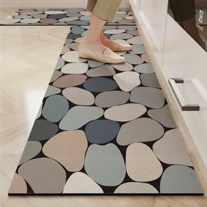 吸水速乾で洗える！滑り止め付きずれないキッチンマット45×70cm～