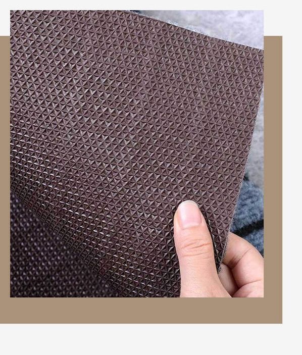 滑り止め付きでずれない！自粘式キッチンマット階段にも使える拭ける