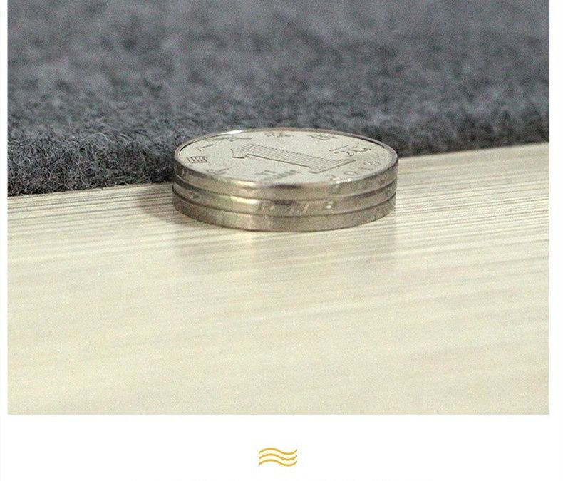 滑り止め付きでずれない！自粘式キッチンマット階段にも使える拭ける