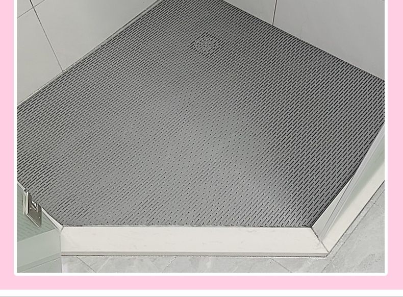 拭けるPVC素材で清潔！防滑加工の多サイズ対応キッチンマット