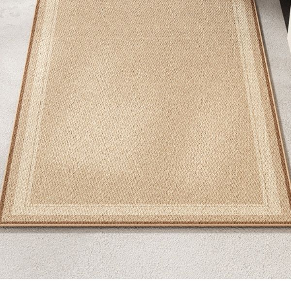 撥水加工で汚れ知らず！洗える滑り止め付き北欧風キッチンマット