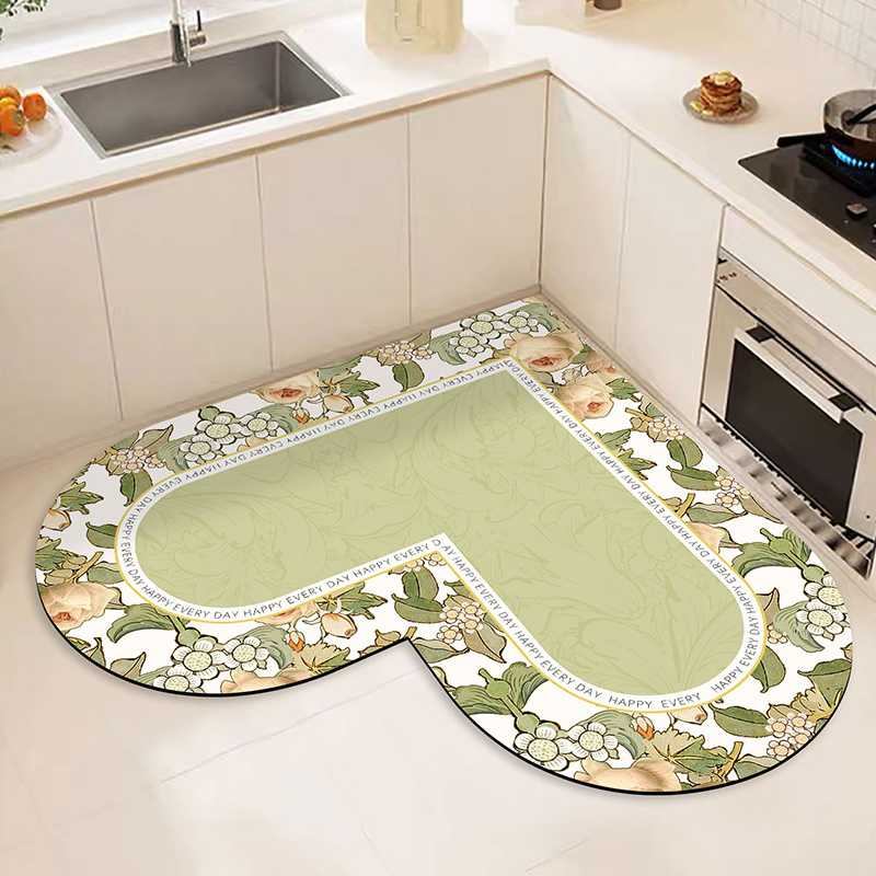 かわいくて拭けるキッチンマットで毎日の料理を楽しくする5選