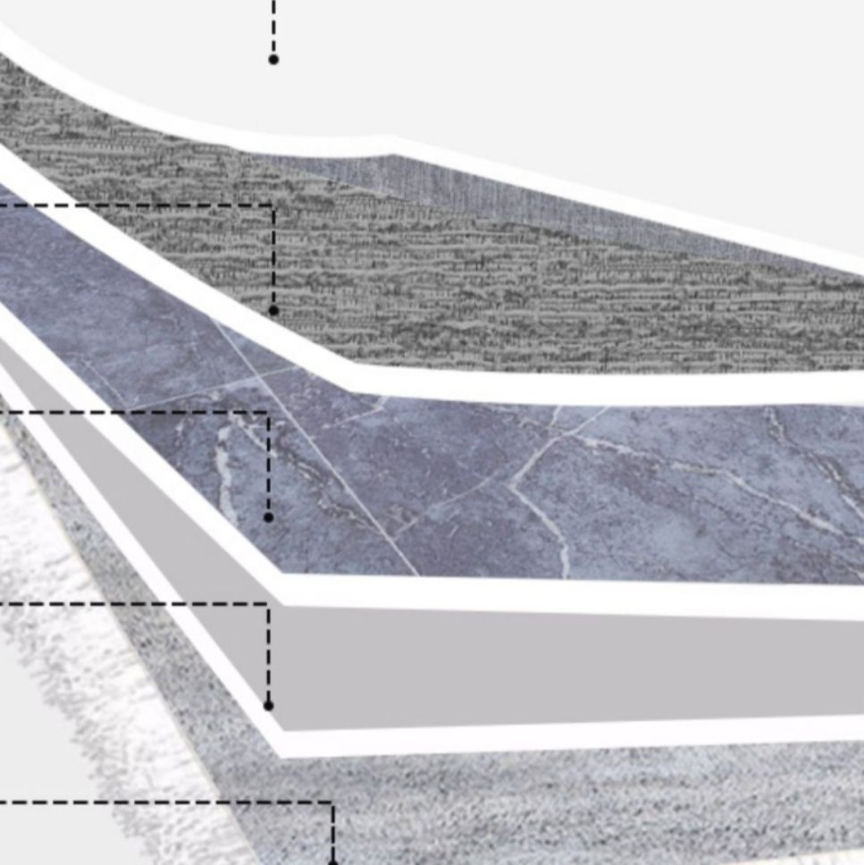 PVC防水キッチンマット 拭ける滑り止め付き北欧風デザイン 200cm選べるサイズ