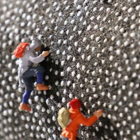 動物柄と麻素材でつくるおしゃれで洗える吸水速乾キッチンマット