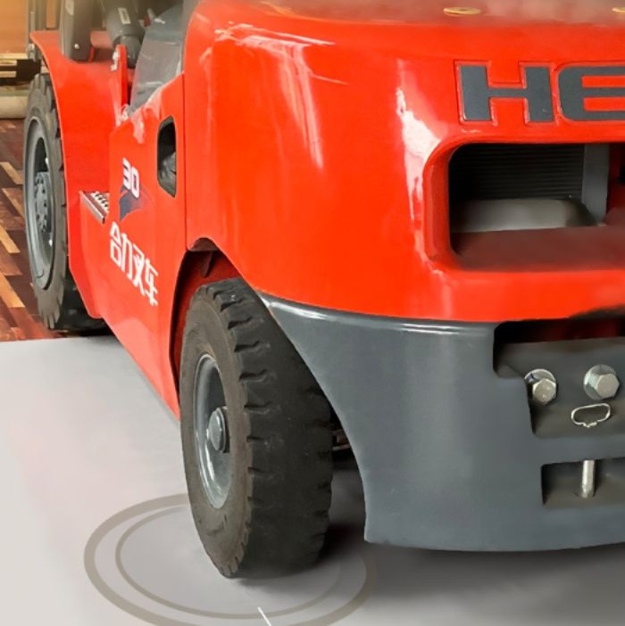 拭ける透明PVC素材で汚れも安心！北欧風デザインのキッチンマット