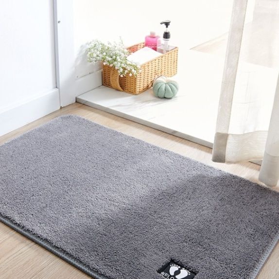 防滑設計で安心！吸水速乾の洗えるおしゃれキッチンマット