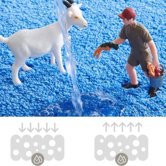 防滑設計で安心！吸水速乾の洗えるおしゃれキッチンマット