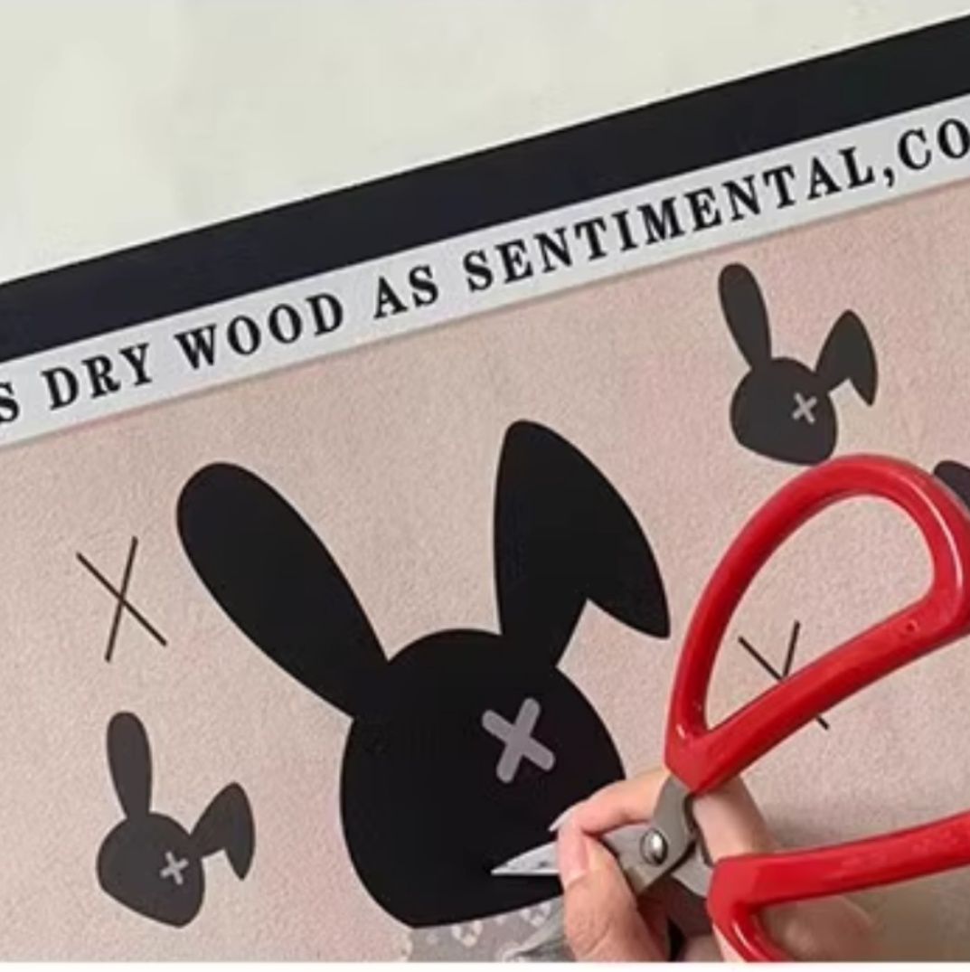 拭ける防水キッチンマット吸水速乾で油汚れもサッと清潔洗濯機対応北欧風