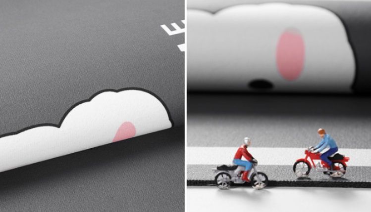 北欧風の上品な植物柄で揃う多サイズ対応の防滑キッチンマット